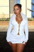 Be Fur Real Trim Top & Skirt SET matching sets EDGE